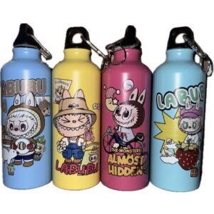 Botella deportiva de acero inoxidable Labubu 500 ml