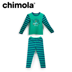 LAUND05 - Pijama 2 Piezas Manga Larga Dragon Varios Talles