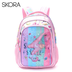MD37607 - Mochila Lettering Super Cool Con Llavero 18"