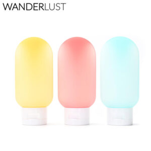 MD38249 - SET ENVASES PARA RELLENAR VIAJE X 3 UNIDADES DE 60 ML