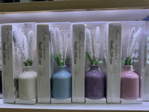 Set difusor de aroma con flores 30ml surtido