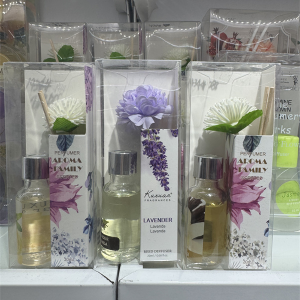 Set difusor de aroma con flores 20ml surtido