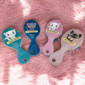 PK2411503 - Cepillo Oval Gatito 13.5 Cm