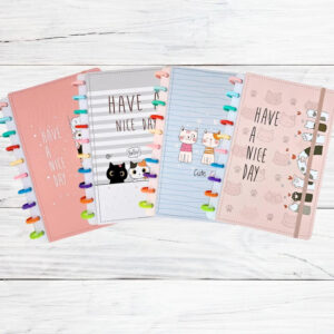 PK2504260 - CUADERNO GATO A6 80 HJS. 14 X 21