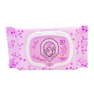 USHAS TOALLITAS DESMAQUILLANTE COLLAGEN 30und. HA594