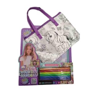 SG55922 - Bolsa Magica Para Pintar Unicornio 27.5x25.5x2 Cm