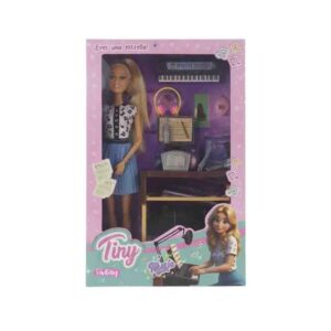 SG56649 - MUÑECA TINY MUSIC PIANO 33 X 22 X 6 CM