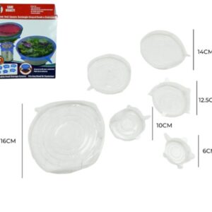KIT DE TAPA X6 UNIDADES DE SILICONA