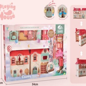 CASA DE MUÑECAS GRANDE (54CM X 6,5CM X 35,5CM)