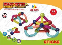 MAGNETIC STICKS - 42 PIEZAS (29CM X 22CM X 7CM)