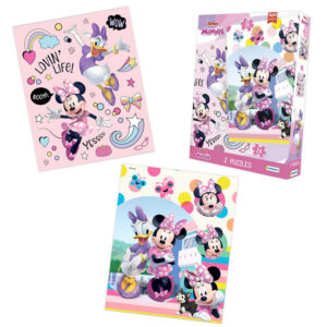 TPDCH07612 - 2 Puzzle 24 y 36 pzas Minnie
