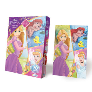 TPDJU00705 - Puzzle 70 Piezas Princesas