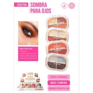 PINK 21 SOMBRAS P/ OJOS 4CL. CS5754
