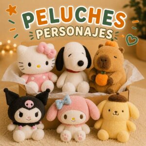 PELUCHES PERSONAJES