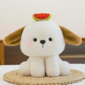 Peluche fiesta de frutas de verano (Perro Pacha) 20cm