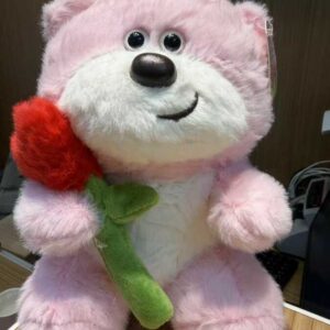 Oso con rosas 30cm