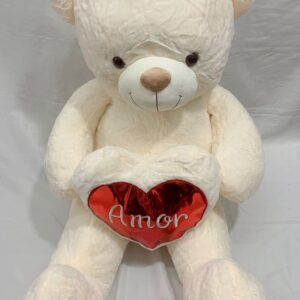 Oso con corazón amor 130cm 2 color