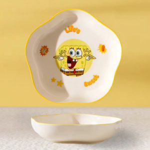 AA1564 PLATO FORMA DE FLOR 8" AMARILLO