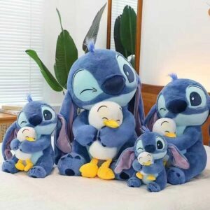 Stitch con pato 80cm