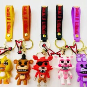 LLAVEROS FIVE NIGHTS AT FREDDY'S X1 [FD001-005]