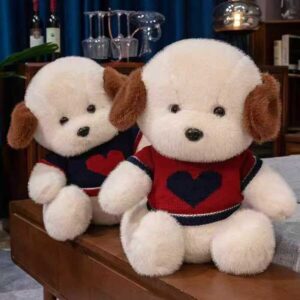 Perro con sweater 35cm