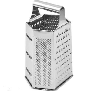 RALLADOR 6 CARAS 24 CM ACERO INOXIDABLE MANGO ACERO