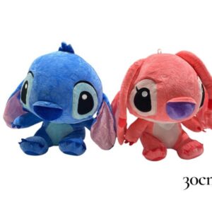 PELUCHE STITCH ROSA/AZUL 30CM