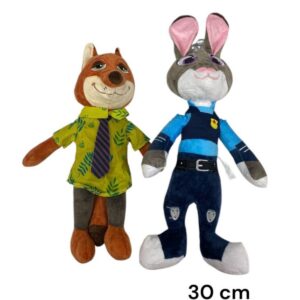 PELUCHE ZOOTOPIA JUDY HOOP Y ZORRO