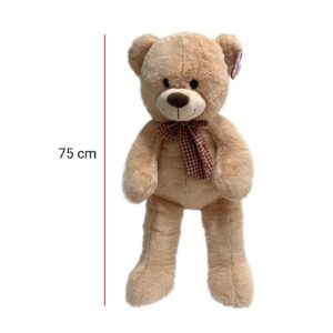 OSO BEIGE CON MOÑO 75 CM
