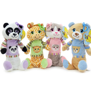 CARTUCHERA ANIMALES 4 MODELOS 30CM