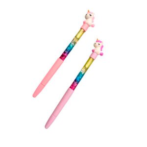 PI1911174 - Birome Glitter C/Aplique Unicornio