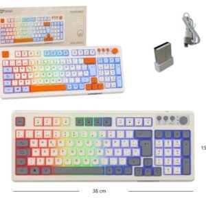 TECLADO INALAMBRICO RGB INALAMBRICO 2.