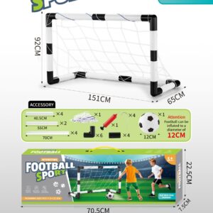 ARCO DE FUTBOL DE 151CM X 92CM X 65CM