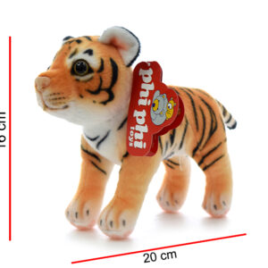 TIGRE MARRON PARADO 20CM