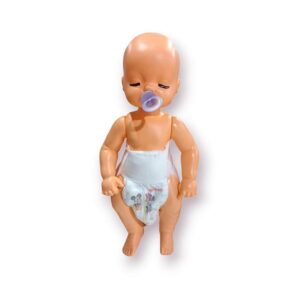 BEBE PLASTICO CON PAÑAL 40CM LINEA ECONOMICA