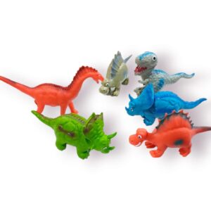 DINOSAURIO DE GOMA VARIOS MODELOS 10CM