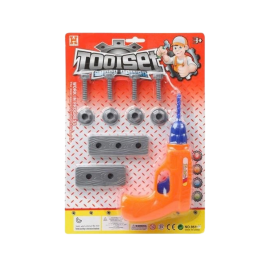 SET DE HERRAMIENTAS PLASTICAS EN BLISTER