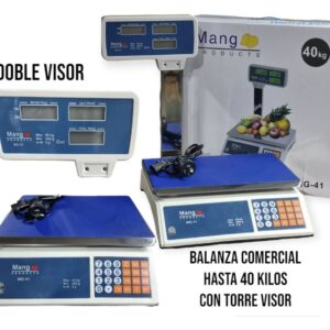BALANZA DE COMERCIO CON MASTIL 40KG