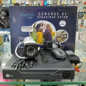 KIT 8 CAMARA DE SEGURIDAD NIVHUS
