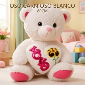 OSO CARNIOSO BLANCO 80CM