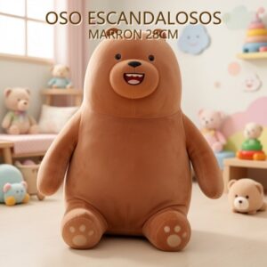 OSO ESCANDALOSOS MARRON 28CM