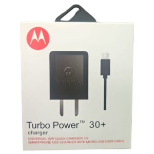 CARGADOR MOTOROLA USB A C 30W