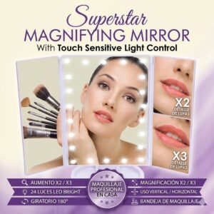 ESPEJO LED MAQUILLAJE MIRROR