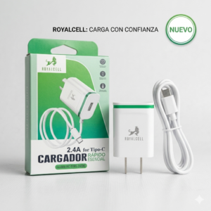 CARGADOR ROYALCELL TIPO C 2.4A