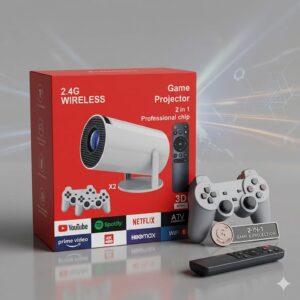 PROYECTOR PORTÁTIL CON JOYSTICK