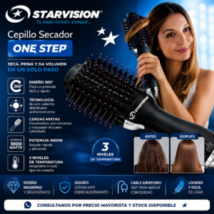 CEPILLO SECADOR STARVISION