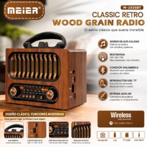 RADIO MEIER RETRO M-1930BT