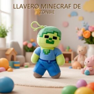 LLAVERO MINECRAF DE ZONBIE