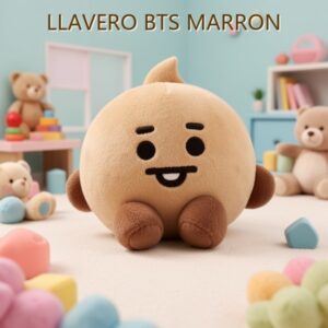 LLAVERO BTS MARRON
