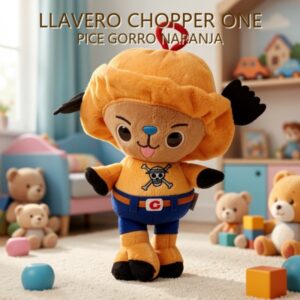 LLAVERO CHOPPER ONE PICE GORRO NARANJA